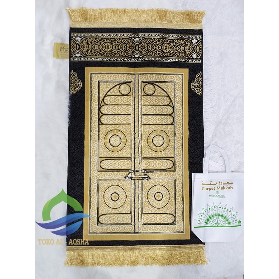 Sajadah Pintu Kabah New/Kiswah Kabah-Original Madinah lembut dan halus