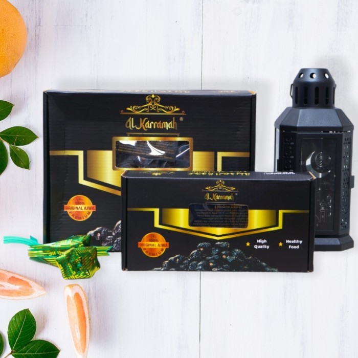 

Ready Stock Kurma Ajwa Kurma Nabi Super 1Kg