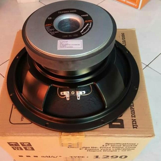 SPEAKER ADS CALIFORNIA 1290 12inch 12 inch FULL RANGE MID LOW