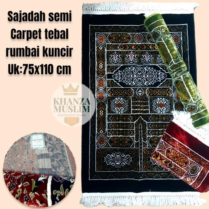 sajadah mada meshcah lebar/sajadah karpet lembut dan halus