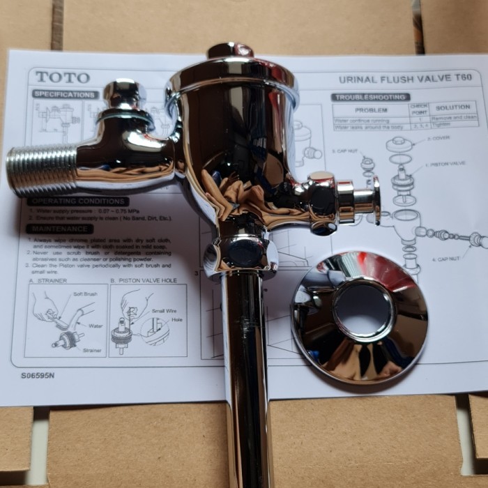 TOTO T 60 P PUSH KRAN TOTO ORIGINAL