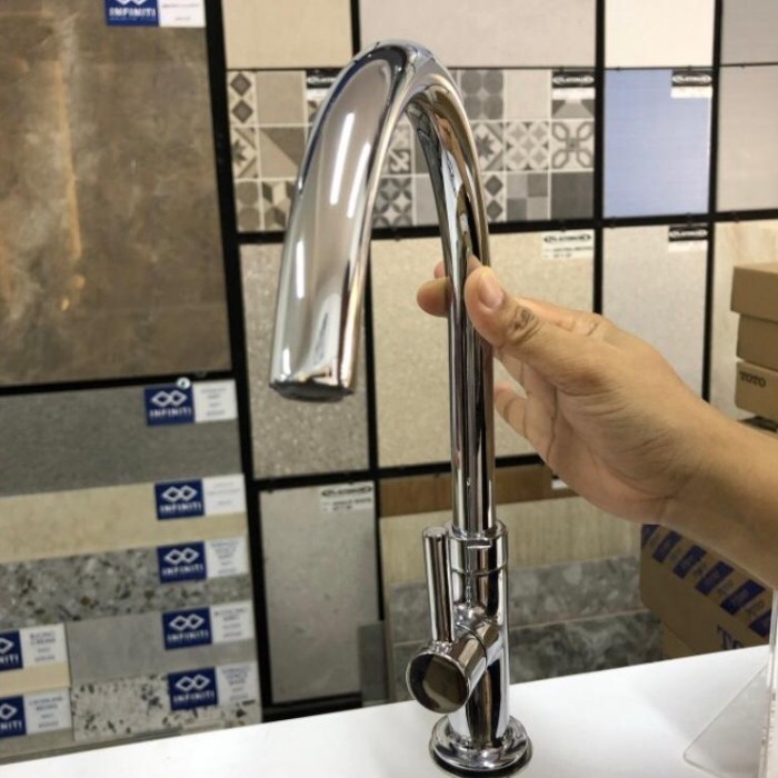 Kran Cuci Piring TOTO TX603MEB Keran Air Dapur Angsa Cold Only Sink