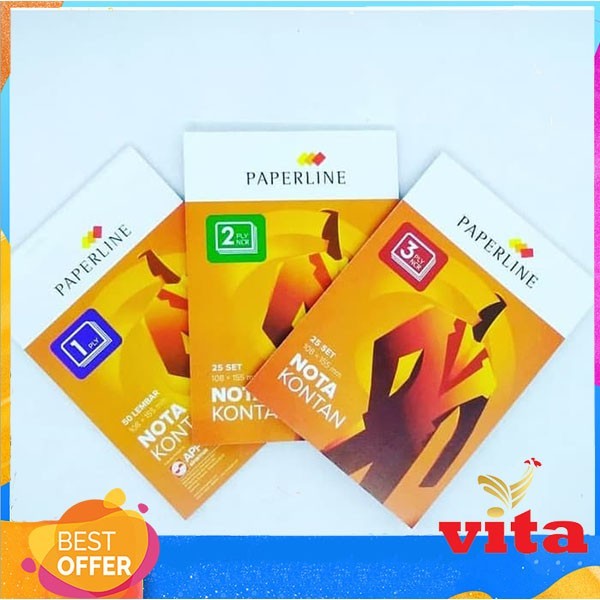 

TERBARU Paperline Nota Bon 10pc HOT SALE!