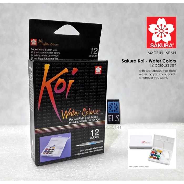 

TERBARU Sakura Koi Water Color Pocket Set 12