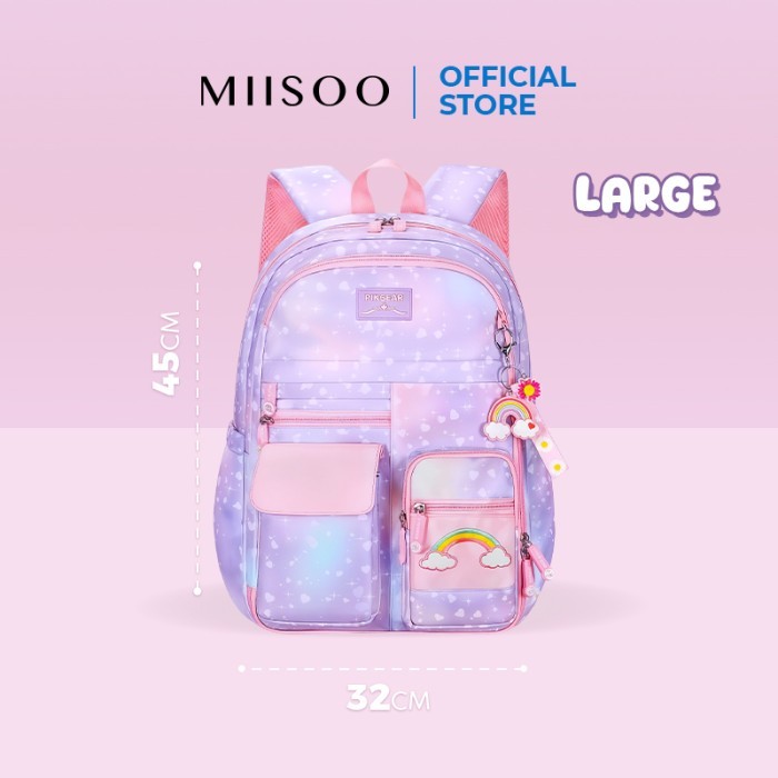 MIISOO REI Bag Tas Sekolah Anak/Tas Ransel Anak/Tas Sekolah Unisex Tas Sekolah Anak Tk/Sd