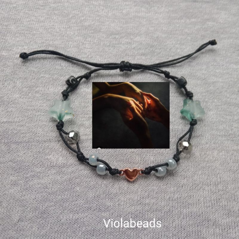HINDIA BRACELET/RAMAI SEPI BERSAMA"HINDIA"/GELANG INSPIRASI ALBUM HINDIA/GELANG TALI SERUT/GELANG