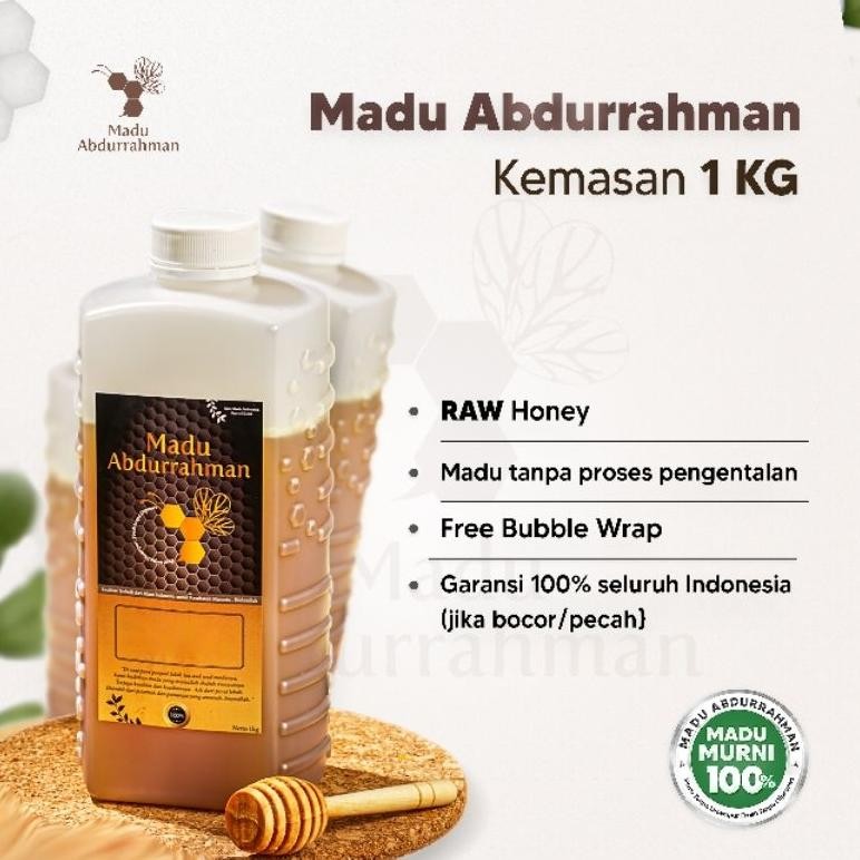 

Madu Abdurrahman 1Kg 100 ASLI MURNI Raw Honey