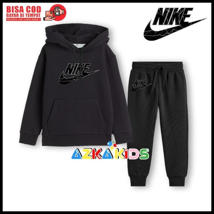 terbaru setelan anak hoodie jogger nike sport promo