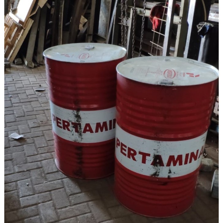 Drum Bekas Oli Pertamina