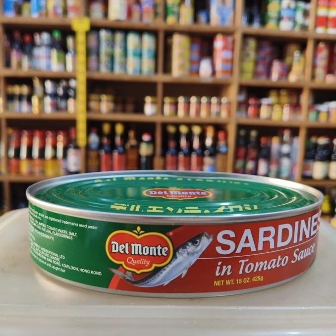 

BARANG TERLARIS Delmonteee Ikan Sarden Kaleng 425gr