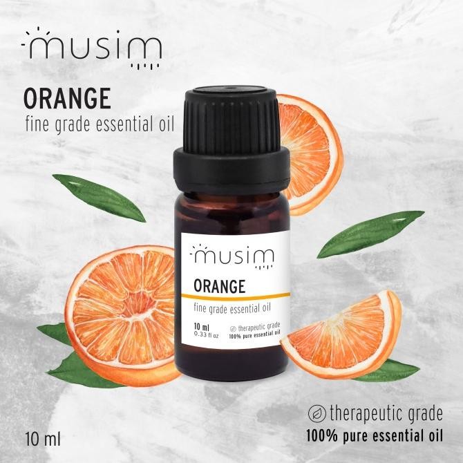 

SALE! FINE GRADE | ORANGE ESSENTIAL OIL JERUK AROMA TERAPI PURE 10ML - MUSIM