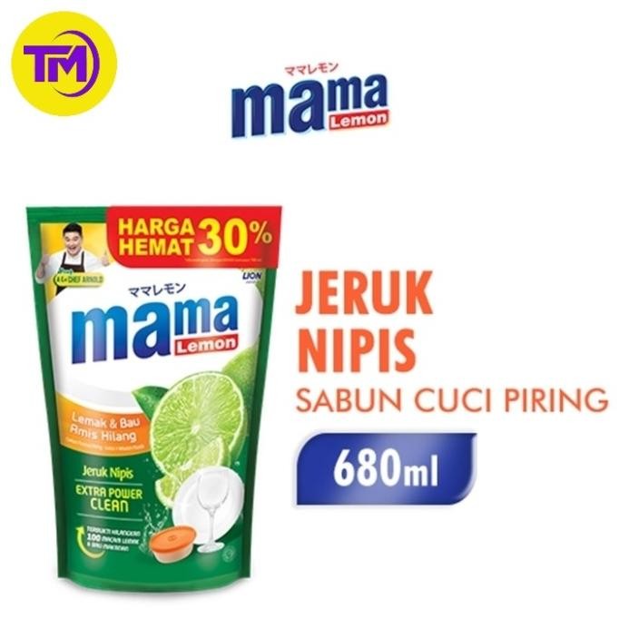 

SALE! MAMA LEMON CAIRAN PENCUCI PIRING EKTRA CLEAN JERUK NIPIS 680ML 1 DUS