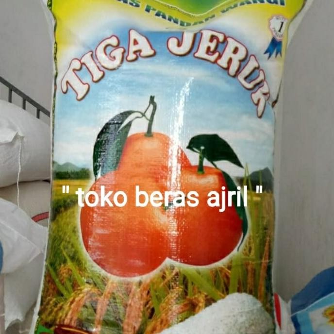 

SALE! BERAS CAP TIGA JERUK 15 KG