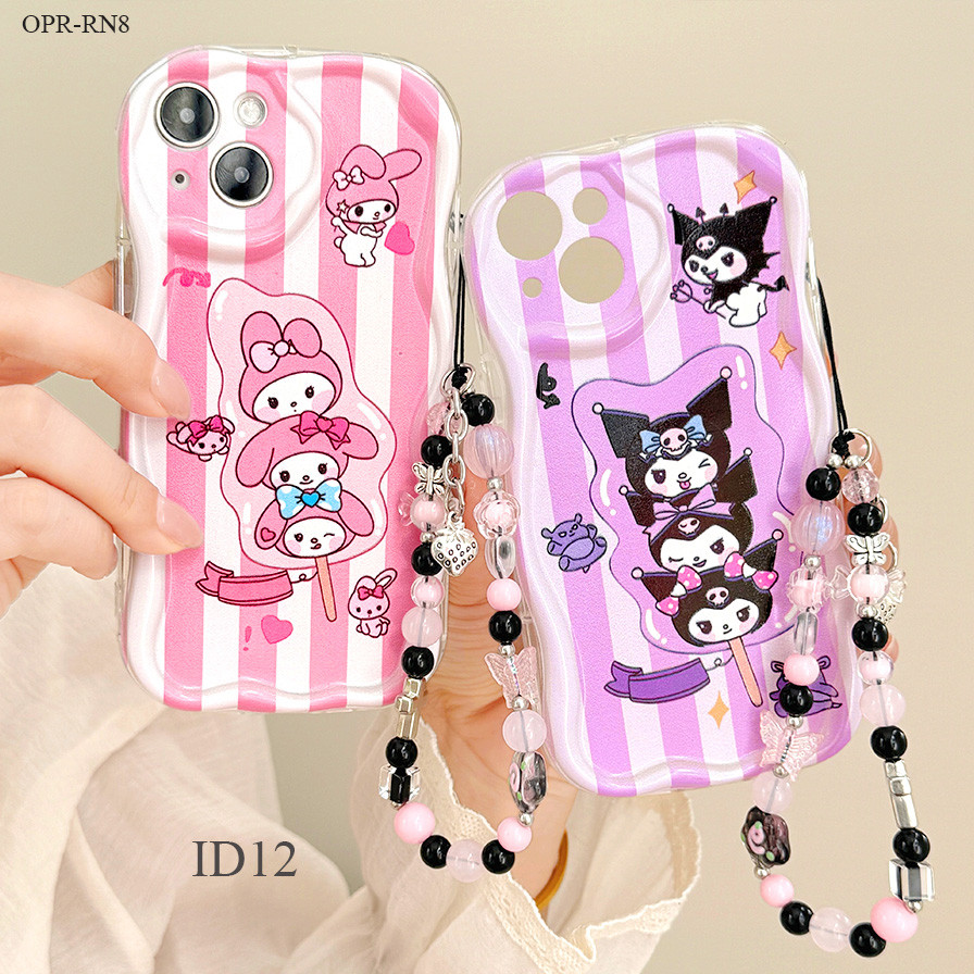 Casing Hp Untuk OPPO Reno 14F 13F 11 11F 10 8 8T 7 7Z 8Z 6 5 5F 4 4F R15 R17 Pro 4G 5G Tali Cassing 