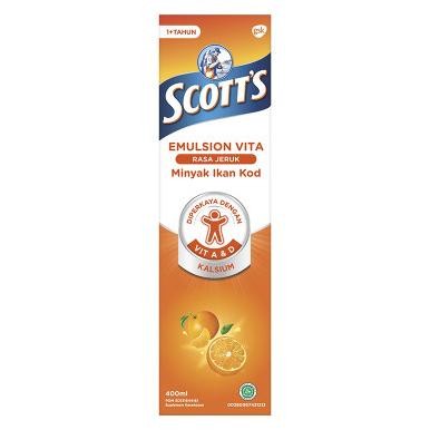 

SALE! SCOTT'S EMULSION VITA JERUK 400 ML