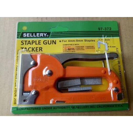 

Promo STAPLE GUN TACKER/ STAPLER/ STAPLES TEMBAK BESI MERK SELLERY COD
