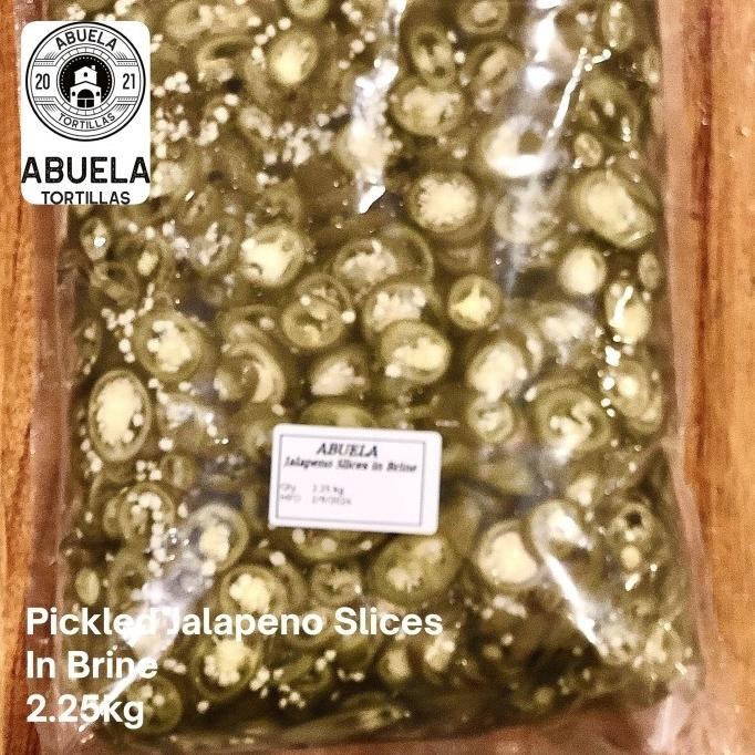 

BARANG TERLARIS Pickled Jalapeno Slices - In Brine - Abuela
