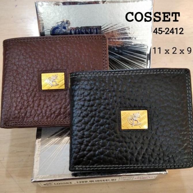 

SALE! DOMPET PRIA COSSET KULIT ASLI MOTIF JERUK ORI