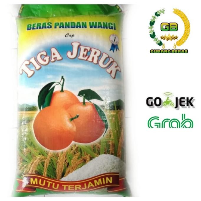 

SALE! BERAS TIGA JERUK 5KG PREMIUM 100% ORIGINAL