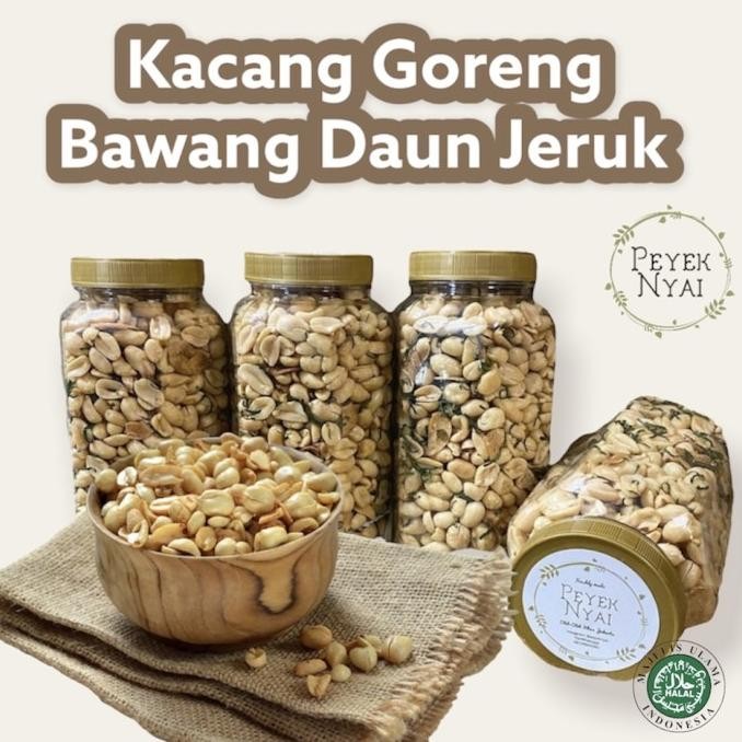 

SALE! PEYEK NYAI | KACANG GORENG BAWANG DAUN JERUK