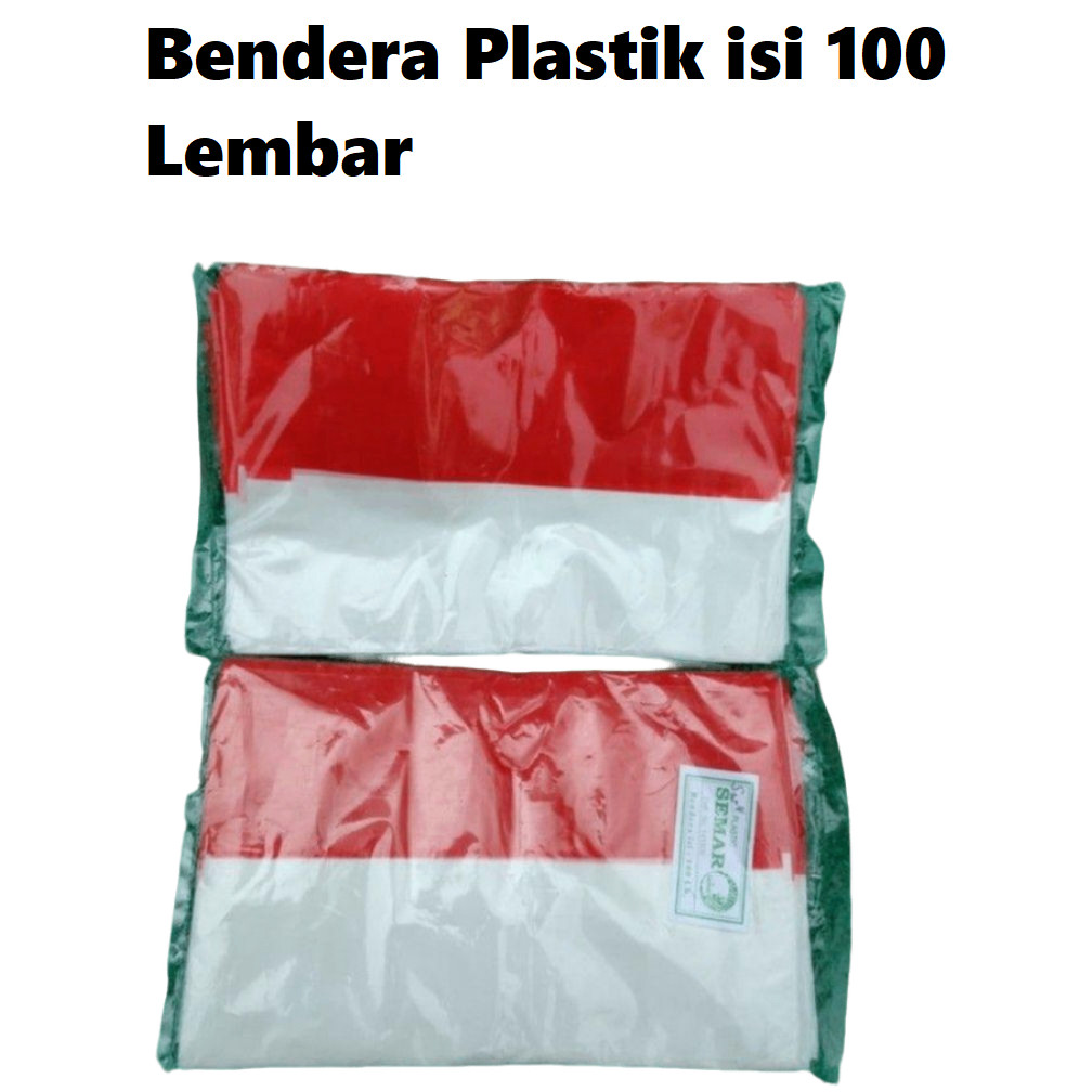

Bendera Plastik isi 100 Lembar