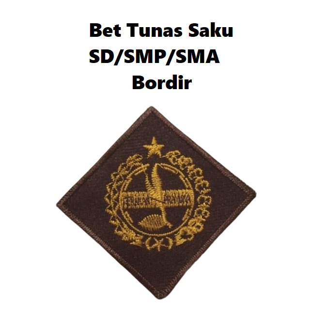 

Bet Tunas Saku SD/SMP/SMA Bordir