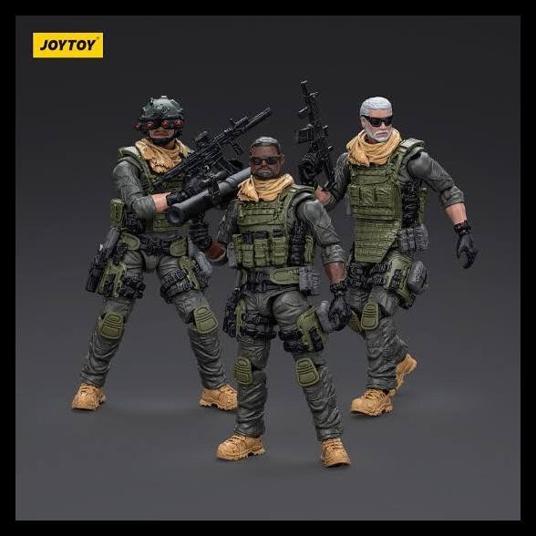 PROMO  SALE TERLARIS JOYTOY 1/18 READY STOCK NATO DEFENSE FORCE NOT US NAVY SEAL DELTA FORCE READY