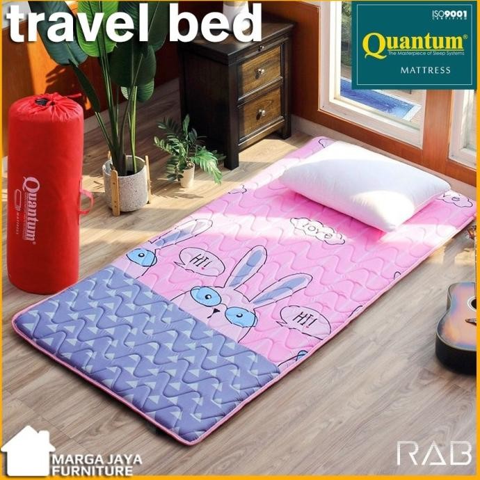 Kasur Lipat Quantum Travel Bed 80 Cm Gulung Lantai Matras