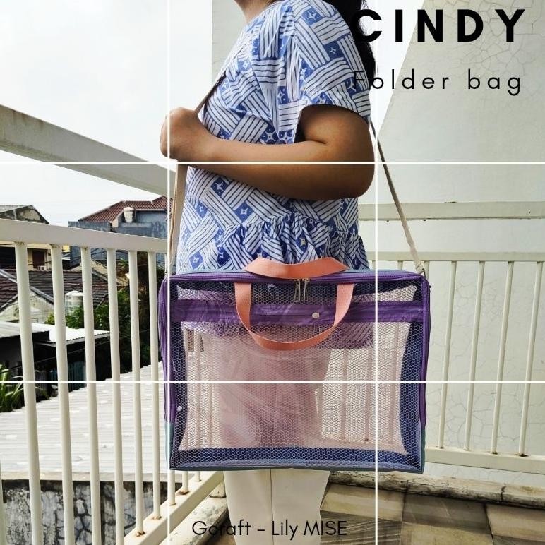 

ZOE CINDY FOLDER BAG - POLOS - TAS FOLDER - TAS MAP FILE - TAS LES