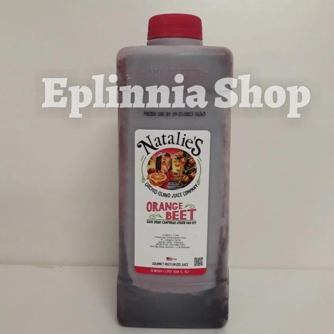 

SALE! NATALIE'S NATALIES ORANGE BEET JUICE 1 L SARI BUAH CAMPURAN JERUK BIT