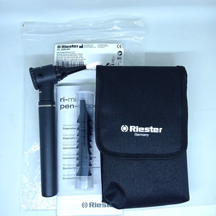 Otoskop Otoscope Riester Alat Periksa Telinga Original Germany