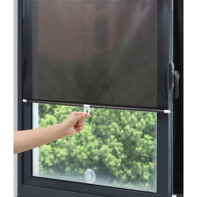 Promo Tirai Jendela Gulung Rumah Kantor Dapur Window Roll Blind