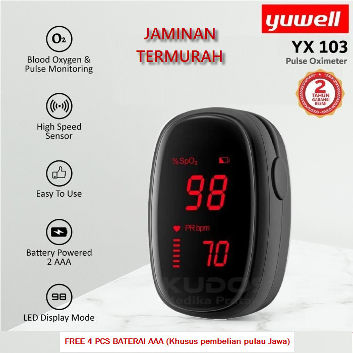 Finger Pulse Oximeter Yuwell