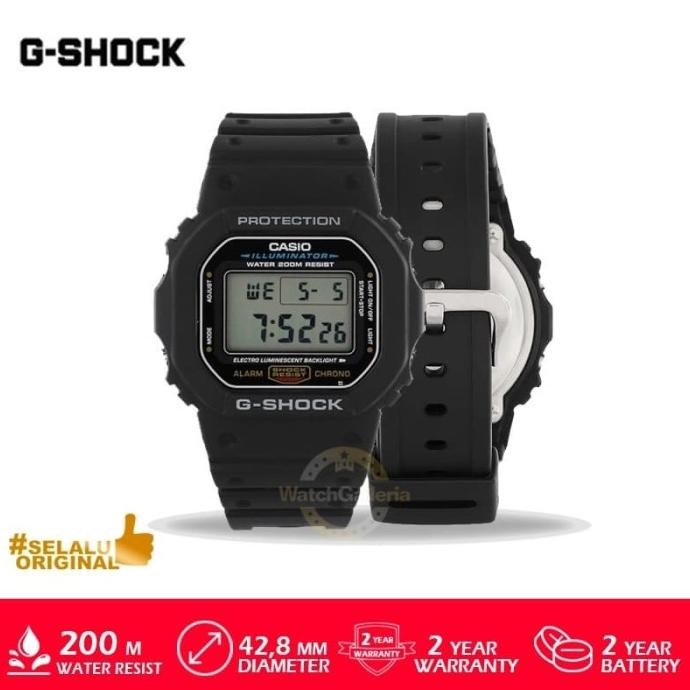 Casio G-Shock Dw-5600E-1Vdf / Dw-5600E-1Vdf / Dw5600E1Vdf Original