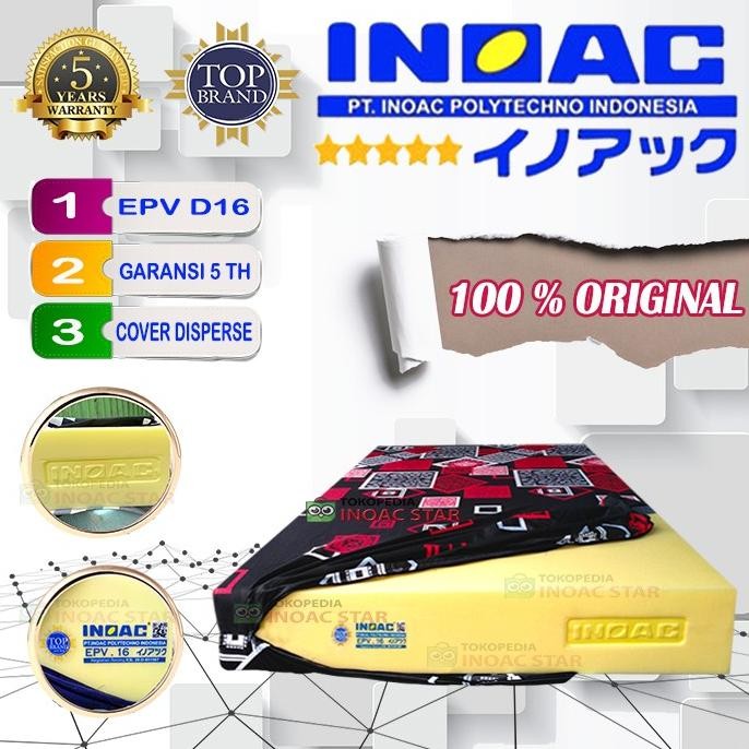 Kasur Busa Inoac 90X200X20