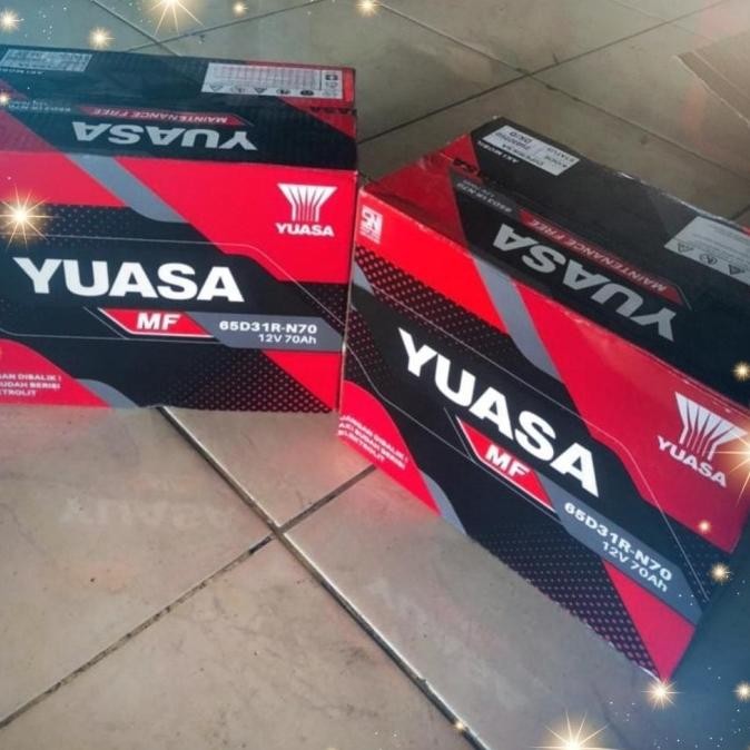 Aki Kering Yuasa MF N70 12V 70Ah (mobil L300 dan Pajero ) Stok Terbatas