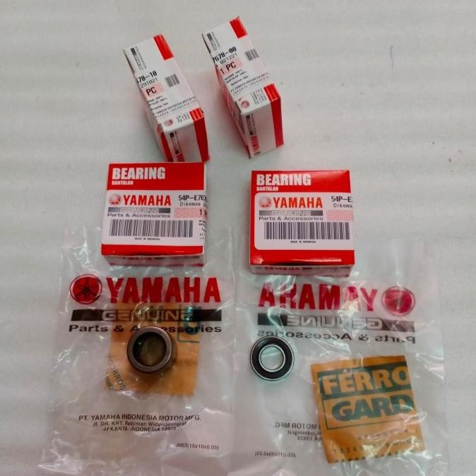 TERLARIS LAHER BEARING BAMBU PULLY CVT ASLI MIO J MIO GT SOUL GT YAMAHA