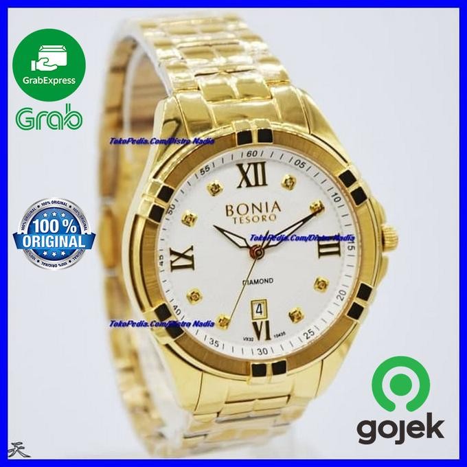 Baru Jam Tangan Pria Bonia Model Original / Jam Cowok Bonia Original