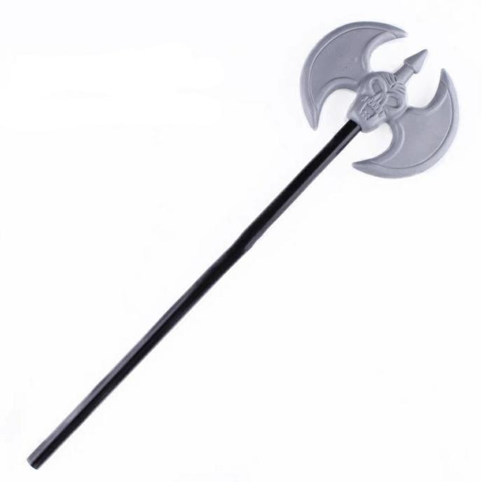Two Side Axe Grim Reaper blade Halloween Costume Props