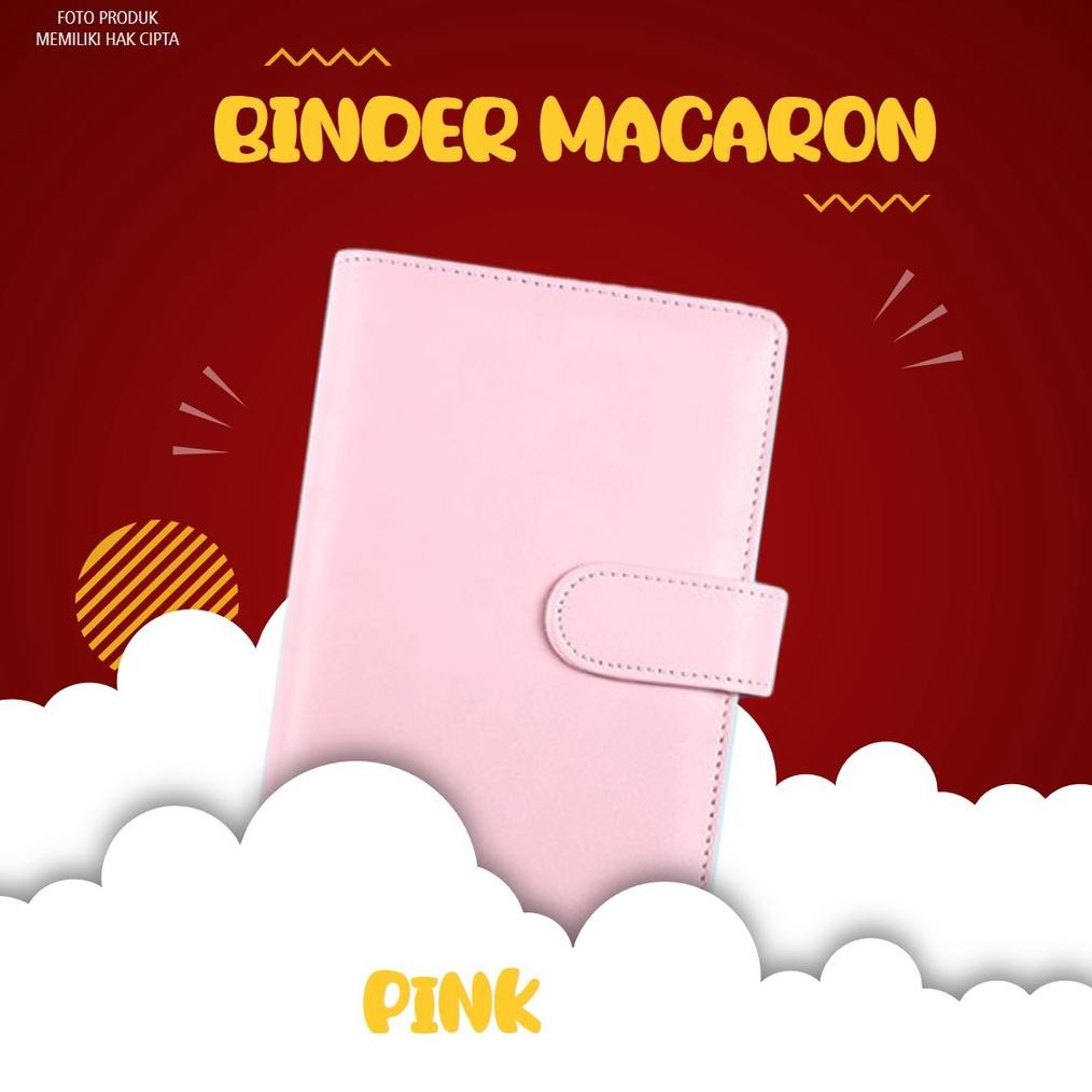 

ANGELO PAKET BINDER MACARON A6 PINK