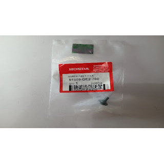 91509GE2760 SCREW PAN 5X11.5 SUPRA X 125 FI 2014-SEKARANG