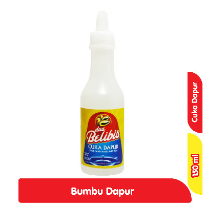 

dua Belibis Cuka Dapur Botol 150 ml