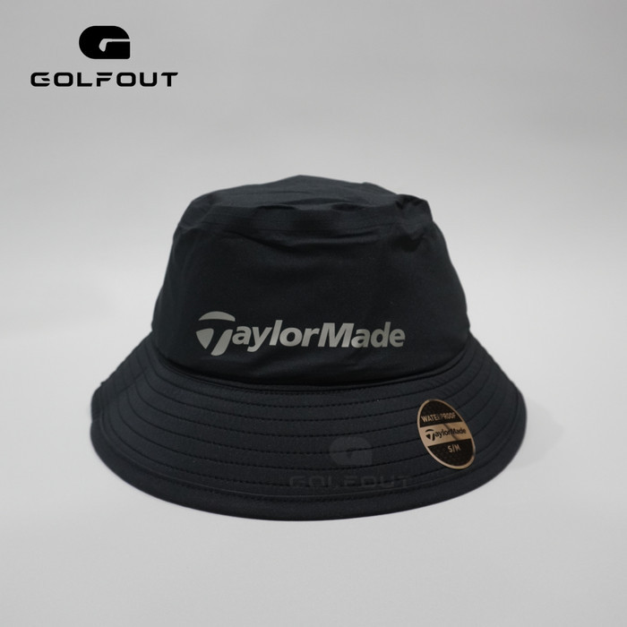 TERBARU TaylorMade Golf Storm Bucket Hat Black HOT SALE