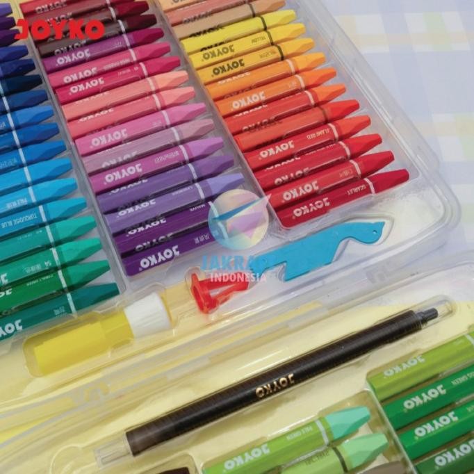 

Krayon Besar 100 Warna JOYKO OP-100S Hexagonal Oil Pastels Crayon Termasuk 6 Warna Neon 6 Warna Metallic Serutan Scrapper Extender & Holder Lengkap Aman Murah Anti Air Hard Case