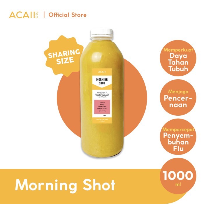 

ACAII TEA MORNING SHOT SHARING SIZE 1000ML