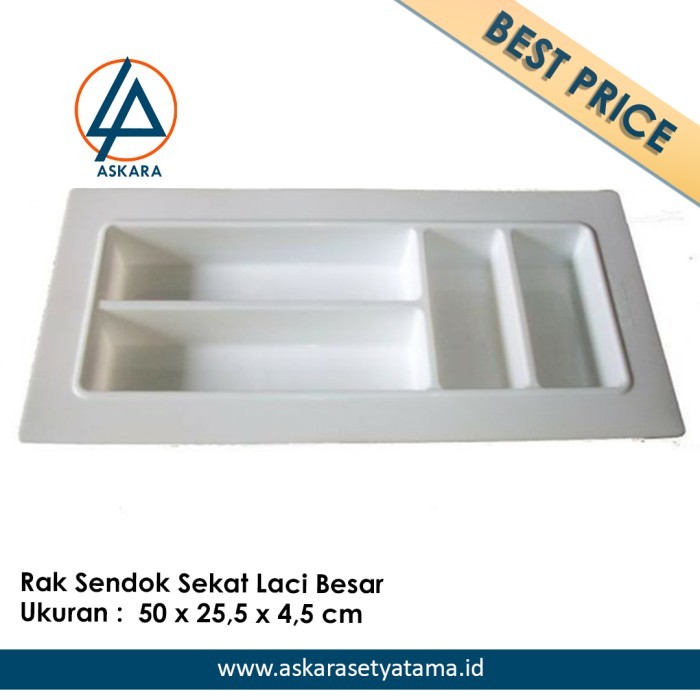Rak Sendok Sekat Laci Kecil