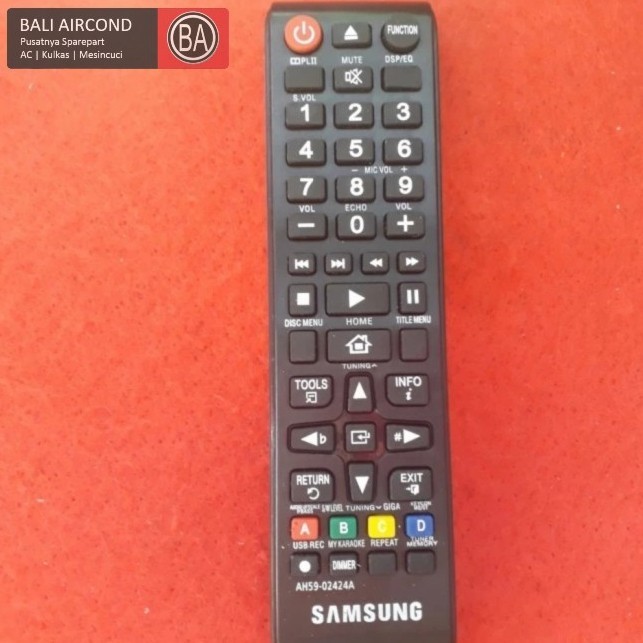 Remote Remot DVD Home Theater Bluray Blue Ray Samsung AH59-02424A Ori