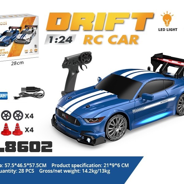 mainan mobil RC drift skala 1:24