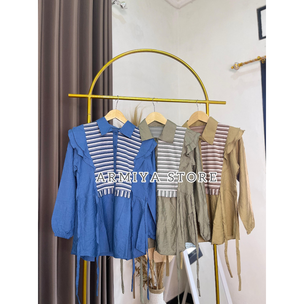 Premium Kemeja Cewekk Arasan Cwek Blose Wanita Dewasa Atadan Blouse Remaja Kuliahan Blouse Kemeja Ke