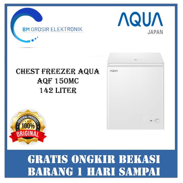 AQUA CHEST FREEZER AQF 160 FA CHEST FREEZER 150 LITER